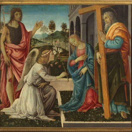 Filippino Lippi_
Annunciazione e Santi
inv. Q 42
olio su tavola
cm 114 x 122
Napoli, Museo e Real Bosco di Capodimonte